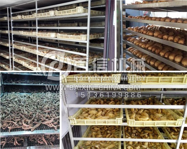 天麻烘干現(xiàn)場